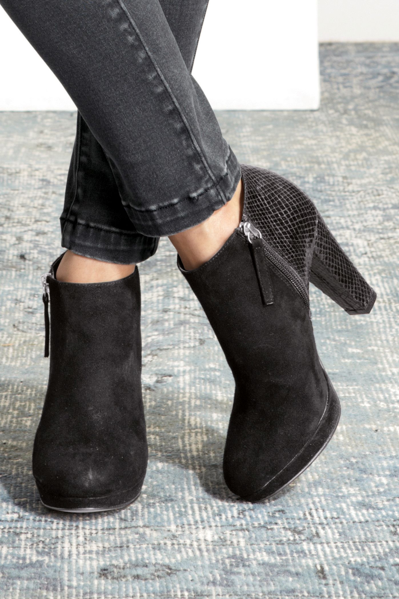 next heeled boots