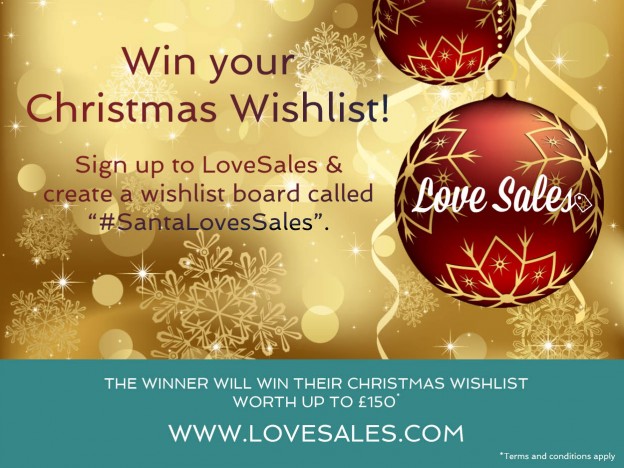 christmas wish list, christmas competition, win christmas gifts, love sales. lovesales competition