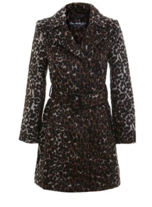 Leopard print coat - winter coat sales - lovesales