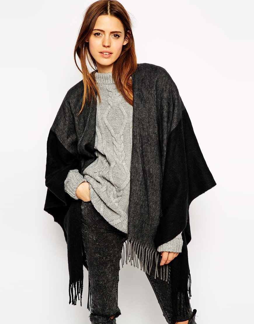 blanket cape trend