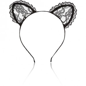 Lace Cat Ears - Halloween Accessories - Love Sales