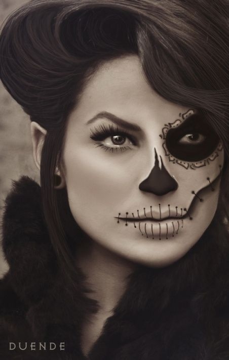 Day of the dead makeup, halloween makeup, love sales