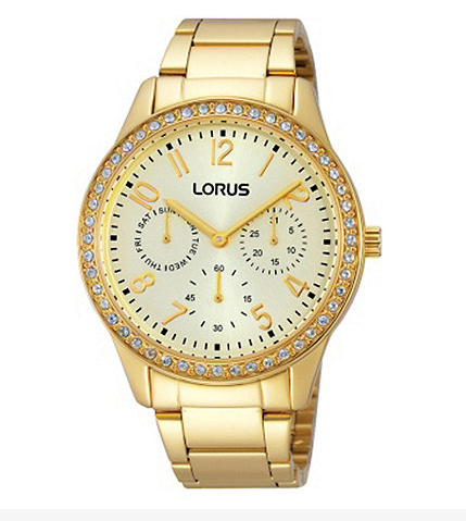 ladies lorus watch, gold lorus watch, ladies watch sale, lorus watch sale, gold ladies lorus watch, lovesales, ladies gold watch