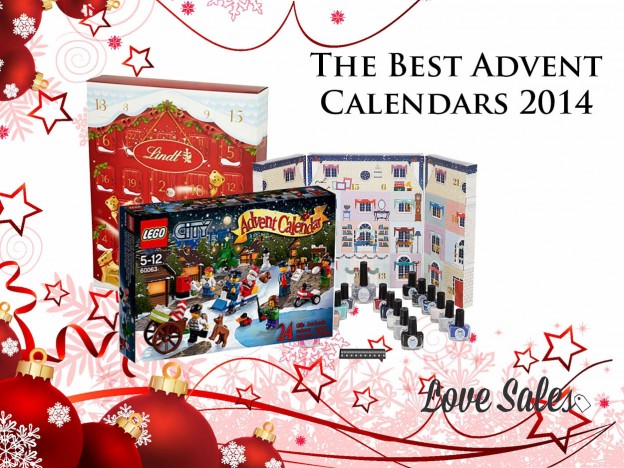 best advent calendars, best advent calendars 2014, advent calendars, alternative advent calendars, lovesales, black friday sales