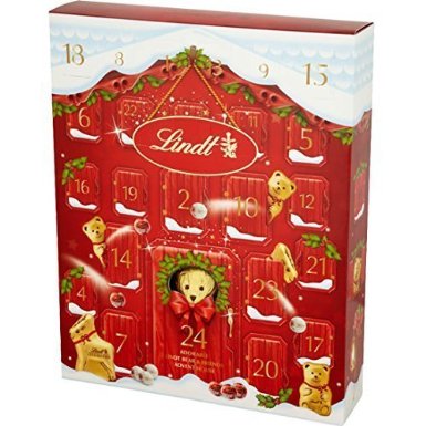 lindt advent calendar, golden bear advent calendar, luxury advent calendar, lovesales